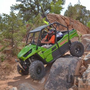 UTV on rocks during Rally on the Rocks