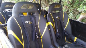 Custom GT S.E. Suspension seats for Guy Fieri's XP 1000 Build.