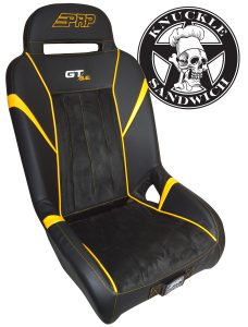 The final seats for Guy Fieri's XP 1000 Build.