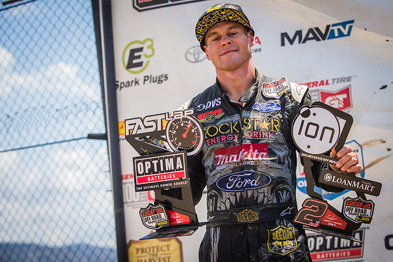 Brian Deegan placed second in Pro4  at Glen Helen