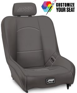 premier suspension seat with adjustable headrest