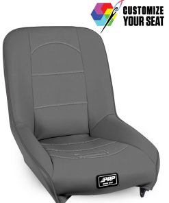 roadster suspension seat with low back