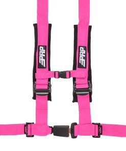 PRP 4 point harness with auto latch, pink