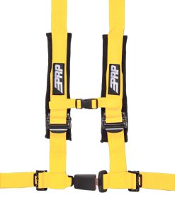 PRP 4 point off-road harness with auto latch in yellow