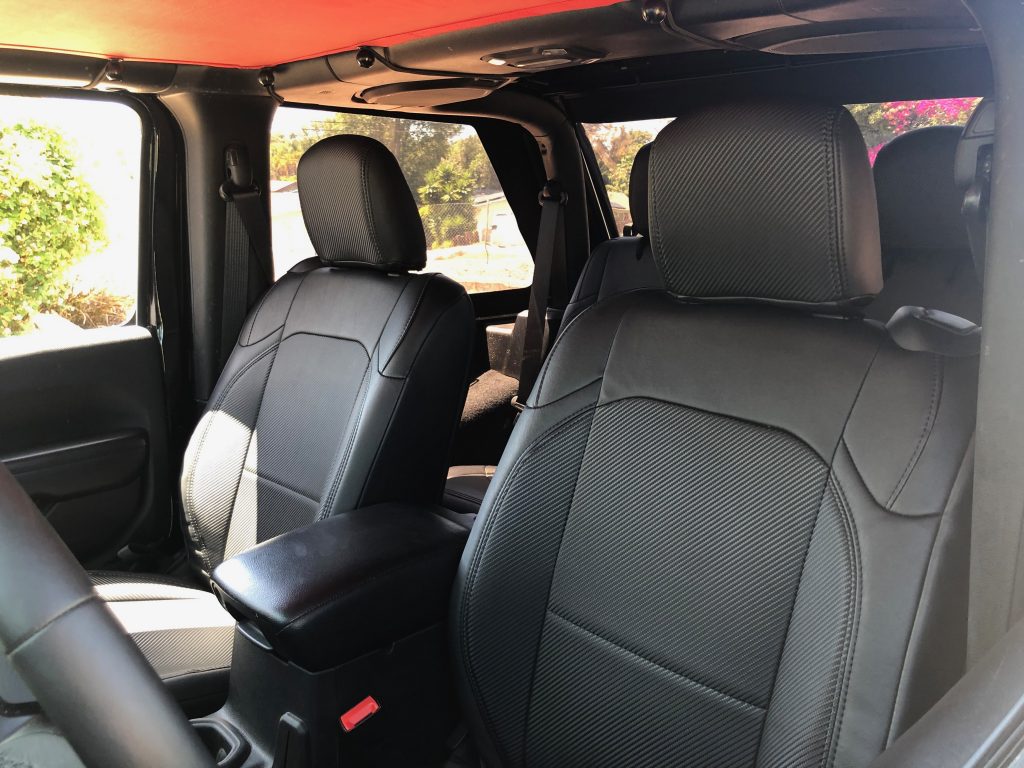 2020 Jeep Wrangler JL 2 Door Front Seat Covers