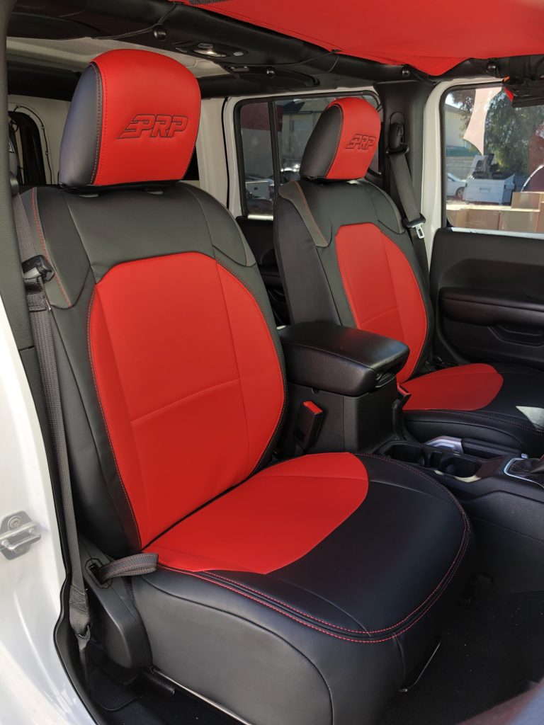 2020 Jeep Wrangler JL 4 Door Front Seat Covers