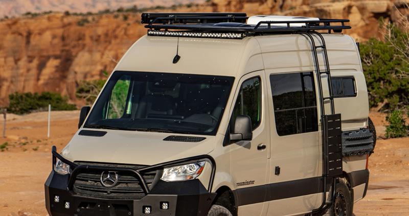 Mercedes Sprinter Van Roof Rack Aluminess