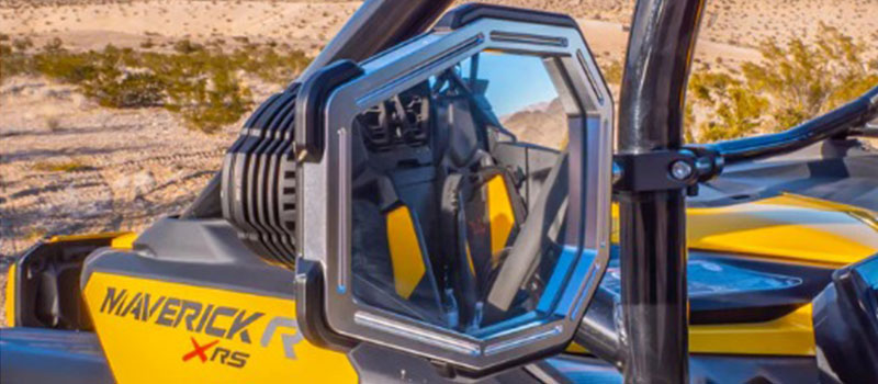 DRT Maverick R Mirrors for Can-Am UTV