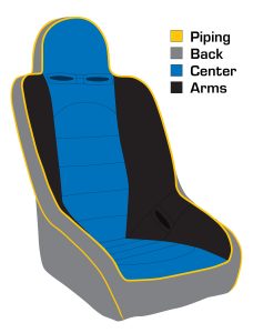 Seat Color Example Locations